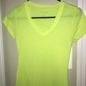 Neon yellow T-shirt